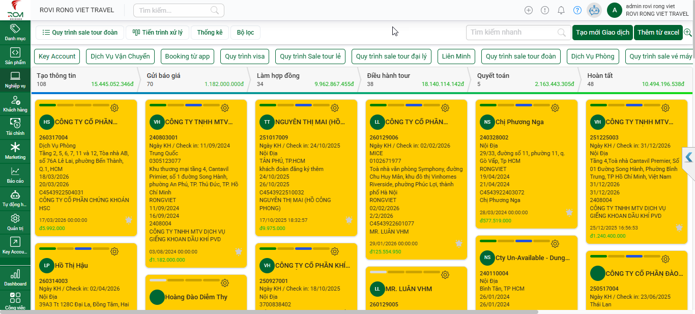 QBIS tại Rồng Việt Travel